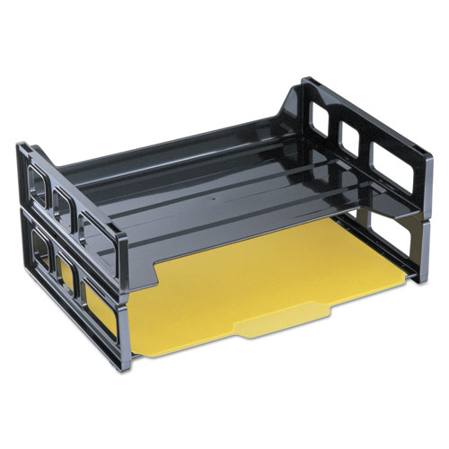 TRAY,DESKTP,LETTER2/PK,BK