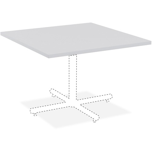 TABLETOP,36X36,LT GRAY