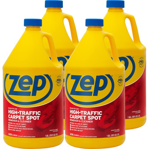 HIGH TRAFFIC CARPET CLEANER, 1 GAL, 4/CARTON