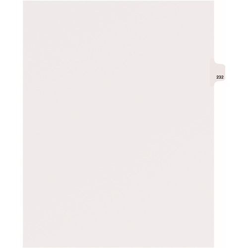 INDEX,LEGAL,LTR,SDTAB,232