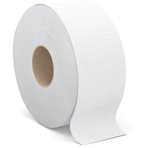 SELECT JUMBO BATH TISSUE, SEPTIC SAFE, 2-PLY, WHITE, 3.3" X 500 FT, 12 ROLLS/CARTON