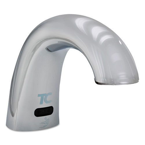 ONE SHOT SOAP DISPENSER - TOUCH FREE, 2 LBS, 11" X 14" X 3.5", CHROME, 4/CARTON