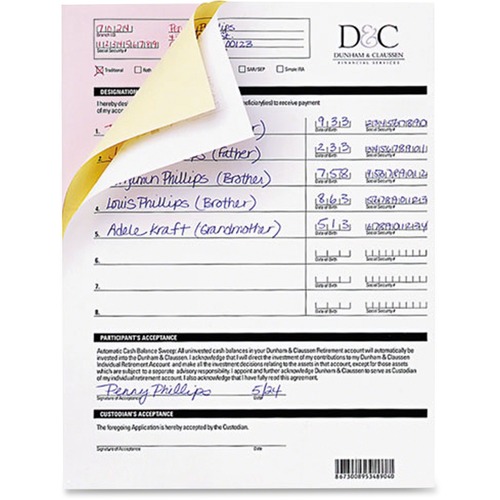 PAPER,CARBONLESS CFB,WE