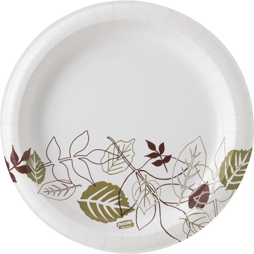 Pathways Soak Proof Shield Heavyweight Paper Plates, 8 1/2", 125/pack