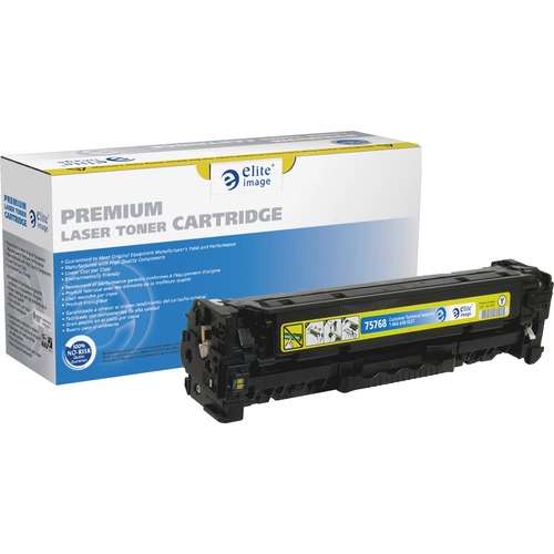 Elite Image  Toner Cartridge, 2,800 Page Yield, Yellow
