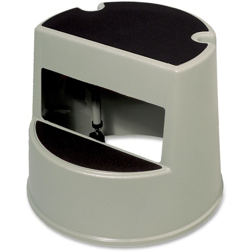 Rubbermaid Commercial Products  Step Stool, Supports 350lbs, 16"x16"x13-1/2", Beige
