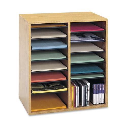 ORGANIZER,ADJ,WOOD,16 COMP