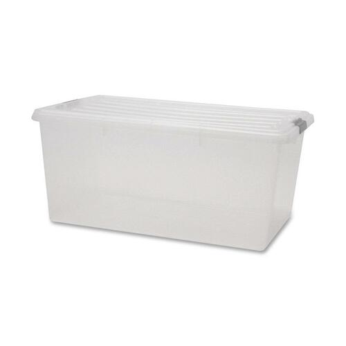 TOTE,W/LID,68 QT,CL