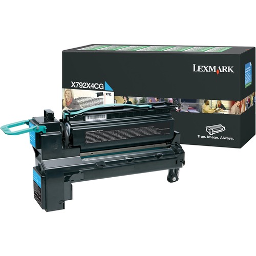 Lexmark X792X4CG Cyan OEM Extra High Yield Toner
