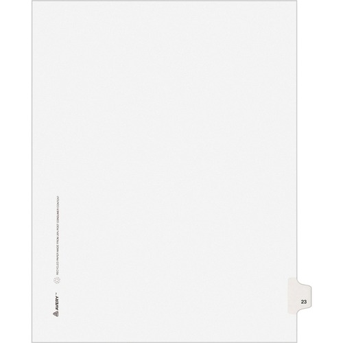DIVIDERS,INDEX,SIDETAB,23