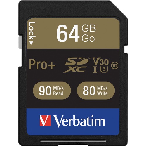 CARD,MEM,SDXC,U3,PRO+,64GB