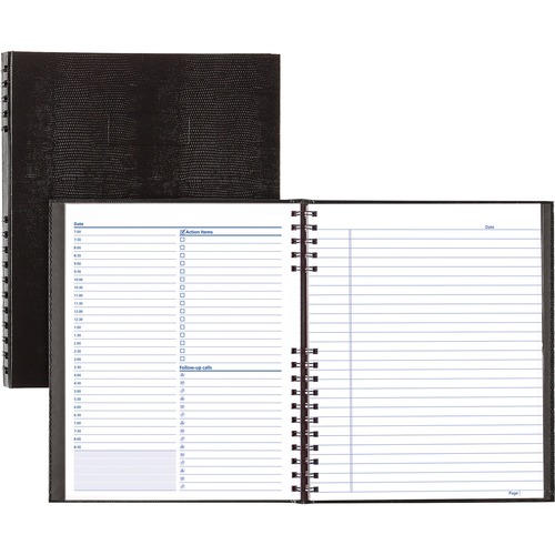 ORGANIZER,NOTEPRO,200PG,BLK