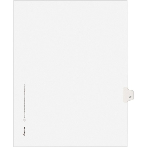 DIVIDERS,INDEX,SIDETAB,17