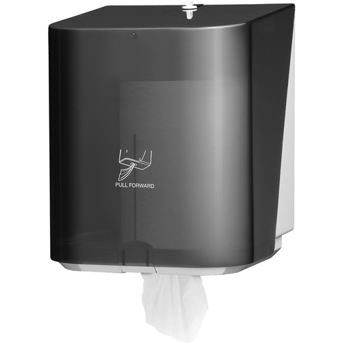 IN-SIGHT SR. CENTER PULL DISPENSER, 10.65 X 10 X 12.5, SMOKE