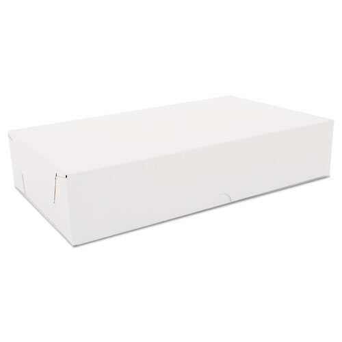 TWO-PIECE SAUSAGE AND MEAT-PATTY BOXES, PAPERBOARD, 12 X 7 X 2.5, WHITE, 100/CARTON