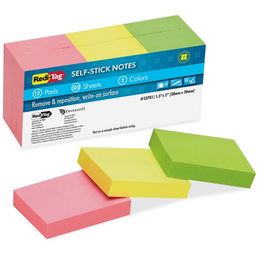 PAD,SELF-STICK NOTES,AST