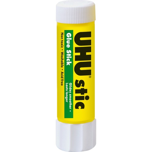 STIC PERMANENT GLUE STICK, 0.29 OZ, DRIES CLEAR