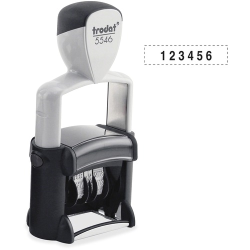 STAMP,6 DIGIT NUMBR PRO