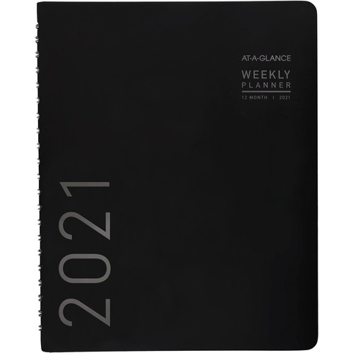 PLANNER,CONTEMP,8X11,BK