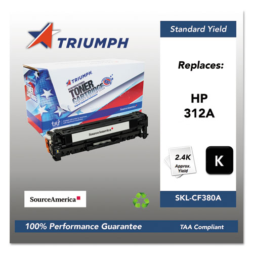 TONER,REMAN,HP CF380A,BK