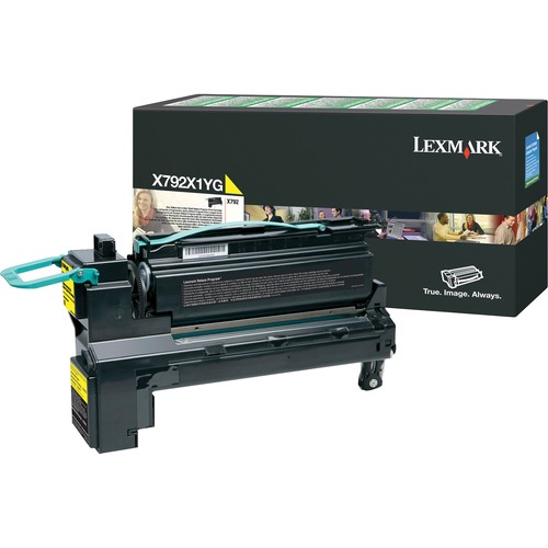 X792X1YG RETURN PROGRAM EXTRA HIGH-YIELD TONER, 20000 PAGE-YIELD, YELLOW