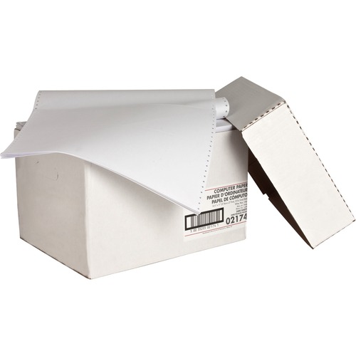 Sparco  Computer Paper,Blank, 20 lb., 14-7/8"x11", 2400Sht/CT,White