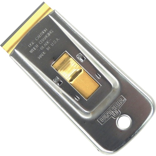 Safety Scraper, 1 1/2" Wide, 4" Steel Handle
