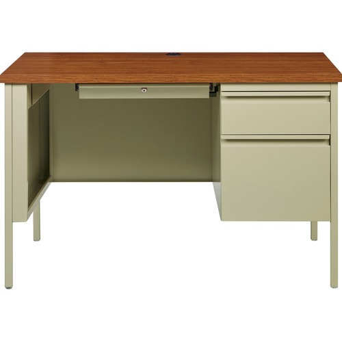 DESK,24X45.5,SNGL,PT/OAK