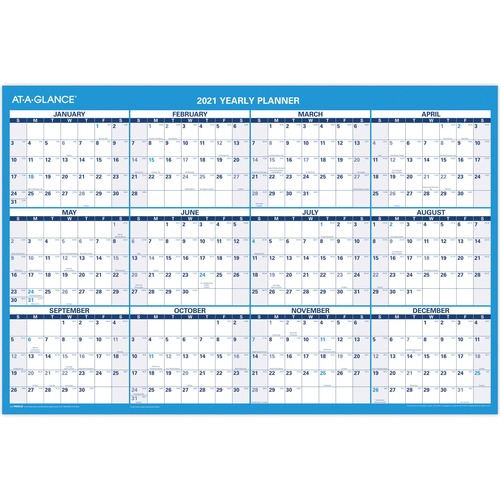 PLANNER,WALL,HORIZNTL,36X24