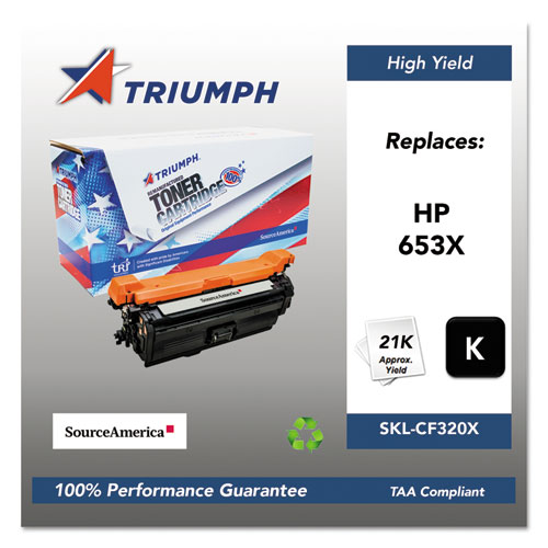 TONER,REMAN,HP CF320X,BK