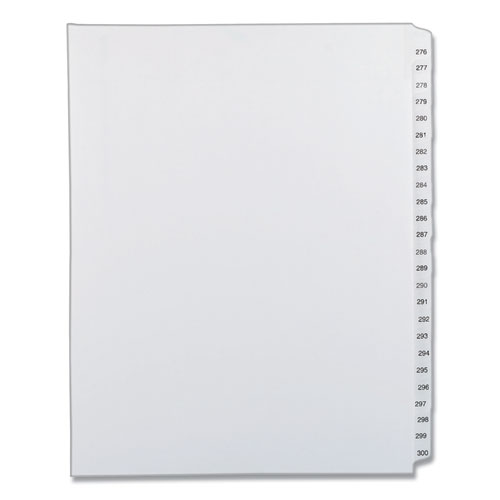 INDEX,LTR,276-300,SDE 25