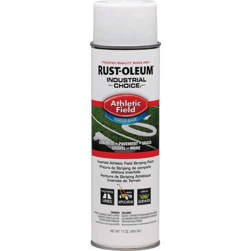 Rust-Oleum  Striping Paint, Inverted, 17 oz, White