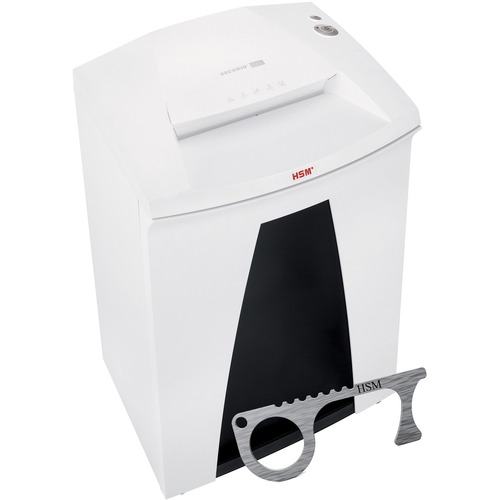 SECURIO B34S STRIP-CUT OFFICE SHREDDER, 37 MANUAL SHEET CAPACITY