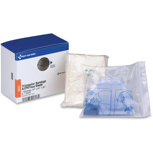Triangular Sling/bandage And Cpr Mask, 2 Pieces