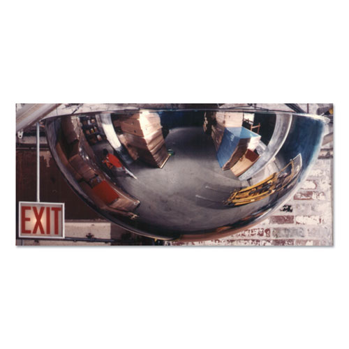 FULL DOME CONVEX SECURITY MIRROR, 18" DIAMETER