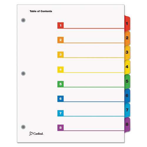 INDEX,QUICKSTEP,8TAB,COL