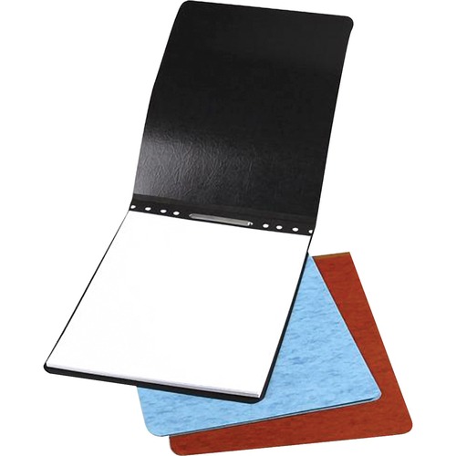 ACCO  Reinforced Report Cover, 3" Cap, 4-1/4" C-C, 8-1/2"x14", BK