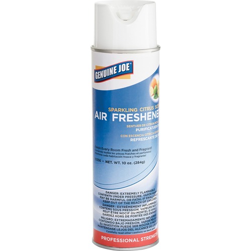 Genuine Joe  Air Freshener, 10oz., Citrus Scent