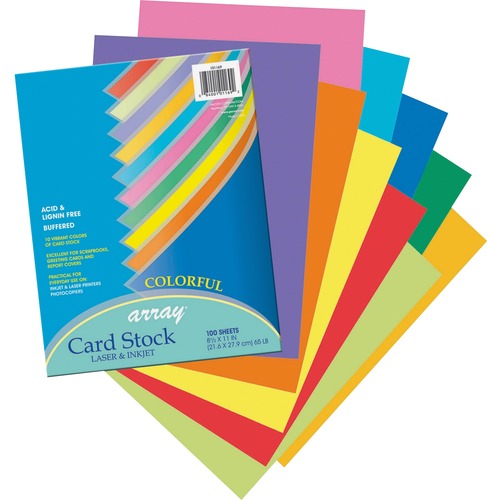 CARDSTOCK,ARRAY,AST,100SH