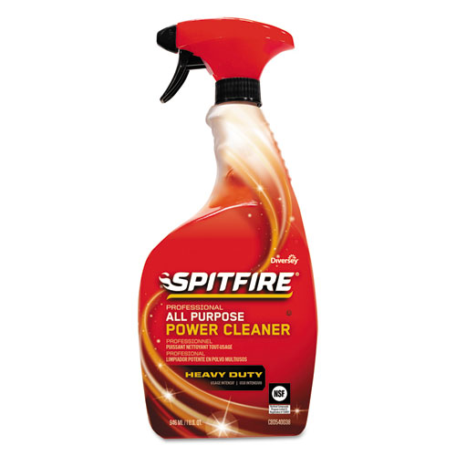 Spitfire All Purpose Power Cleaner, Liquid, 32 Oz, 4/carton