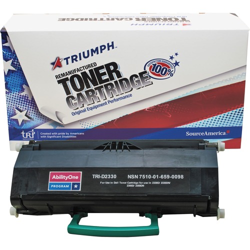 Toner Cartridge, Remanufactured Dell 2330d/2330dn/2350d/2350dn Series Compatible
