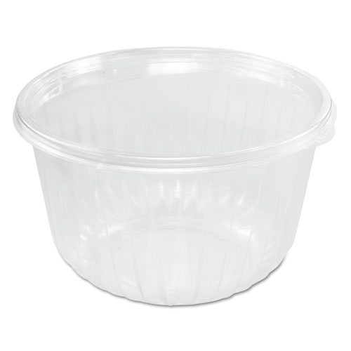 Presentabowls Clear Bowls, Plastic, 64 Oz, 63/bag, 252/carton