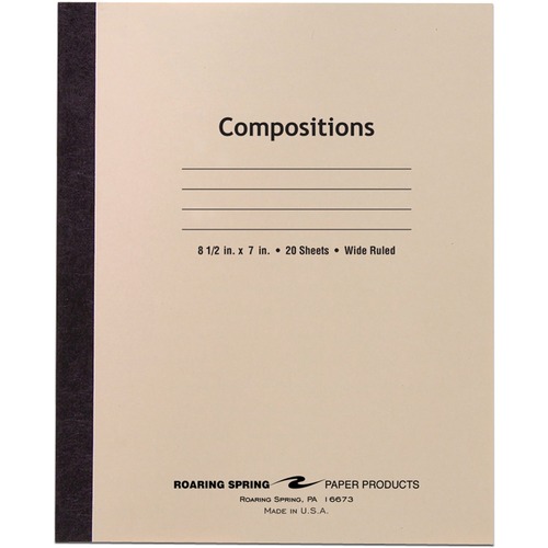 BOOK,COMP,20SHT,WIDE,MLA