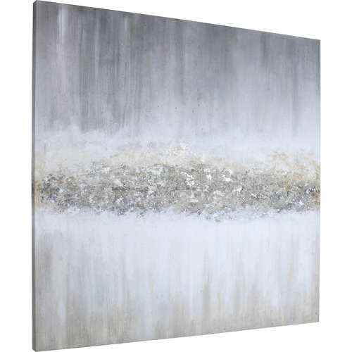 Lorell  Art, Raining Sky, 40"Wx2"Lx40"H, Gray