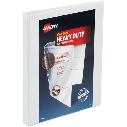 BINDER,HDV,1/2", WHITE,1EA