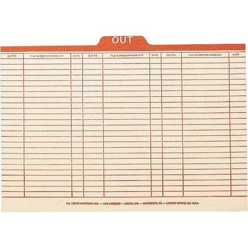 GUIDE,OUT,TOPTAB,LGL,MLA