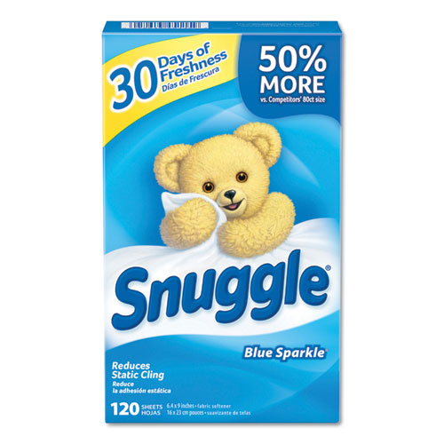 Fabric Softener Sheets, Fresh Scent, 120 Sheets/box, 6 Boxes/carton